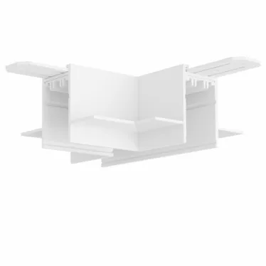 Коннектор трека SMART для ГКЛ/"Т/" образный механический бел. DENKIRS TR2113-WH