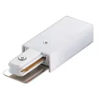 Ввод питания для шинопровода осветительного однофазного белый UBX-Q121 K01 WHITE 1 POLYBAG | 10572 | Volpe