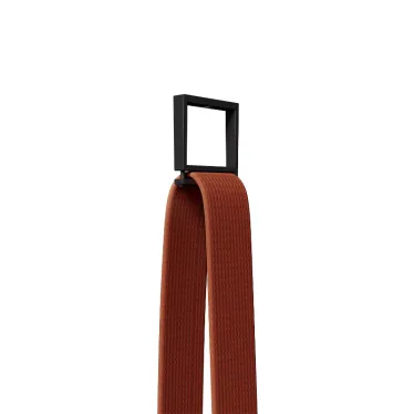 Крепление накладноегибкого трека-ремня Belty Base H50 мм IP20 черн. пластик DENKIRS TR5518-BK