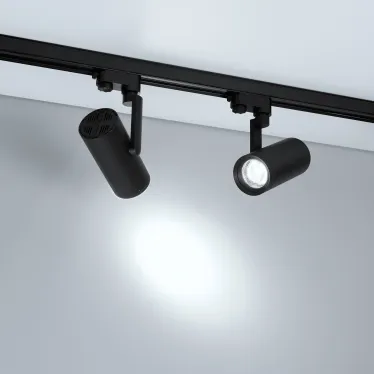 Светильник LGD-URANUS-4TR-R75-18W/25W Warm3500K-MIX BK, 20-50 deg, side holder, 230V, IP20, металл, 5 лет