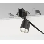 Шинопровод SMART встраиваемый 3 м под ГКЛ черн. DENKIRS TR2013-BK