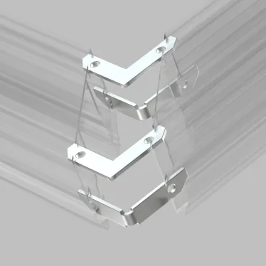 Комплект угловых соединителей трека SMART ONE алюм. DENKIRS TR2027-AL