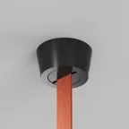 Основание накладное с возможностью подачи питания треку-ремню Belty Base не вмещает блок питания D75хH43 мм IP20 черн. алюм. DENKIRS TR5512-BK