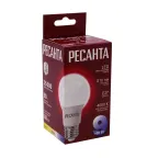 Лампа светодиодная LL-R-A60-9W-230-4K-E27 (груша, 9Вт, нейтр., Е27) Ресанта