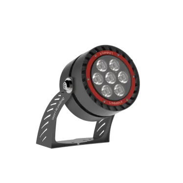 Светильник архитектурный L-industry II 82Вт 9020Лм диаграмма К15 B (голубой) силикатное стекло металл поворотное крепление 220AC IP65 антибликовый козырек