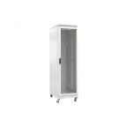 Шкаф телекоммуникационный напольный 47U 600x800 ШТ-НП-47U-600-800-П, передняя дверь перфорированная