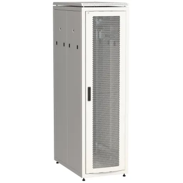 Шкаф напольный сетевой 19'' LINEA N 33U 800х1000мм перфорированная передняя дверь. задняя перфорированная серый