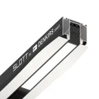 Профиль-трек SLOTT for DENKIRS SMART для натяжных потолков 2 м алюм. черн. DENKIRS TR2014-BK