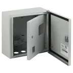                  Корпус металлический навесной SIMPLE ЩУ-1-1-1 2-х дверный (300х310х155) IP54 У2 серый
               
