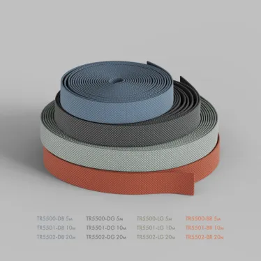 Трек-ремень гибкий Belty Base 5 м 48В DC IP20 темно-сер. ткань медь DENKIRS TR5500-DG