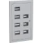 Корпус металлический ЩЭ-7-2 (890х550х157мм) 36 УХЛ3 IP31