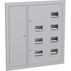 Корпус металлический ЩЭ-7-Э 36 IP31 (слабот. отсек слева) LIGHT