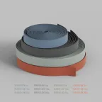 Трек-ремень гибкий Belty Base 5 м 48В DC IP20 светло-сер. ткань медь DENKIRS TR5500-LG