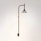 Светильник SP-OMBRELLO-WALL-7W 3000K BK, 30 deg, 230V, IP20, металл, 5 лет