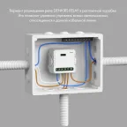 Реле-выключатель двухканальное Wi-Fi 2х1150 Вт/2х100 Вт для LED DENKIRS RL1002-SM