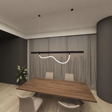 Аксессуар для подвесного светильника SMART RAY черн. алюм. DENKIRS DK8064-BK