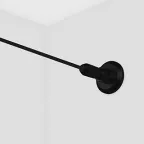                  Лента-трос STINGRAY-R2-RT-A120 24V BLACK 4000K 9.6 W/m, IP20, 5m, Сталь+Алюминий
               