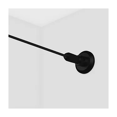 Лента-трос STINGRAY-R2-RT-A120 24V BLACK 4000K 9.6 W/m, IP20, 5m, Сталь+Алюминий