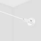 Лента-трос STINGRAY-R2-RT-A120 24V WHITE 4000K 9.6 W/m, IP20, 5m, Сталь+Алюминий