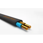 Кабель силовой ВВГ-Пнг(А) 2х6(ок)-0.66  однопроволочный