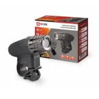 Фонарь велосипедный аккумуляторный BL 03А 3W LED 300Lm 4 режима с з/у 220В ЧЕРНЫЙ | 4690612035239 | IN HOME