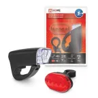 Фонарь велосипедный BL 02 5LED с задним фонарем 3AA 2 режима с кронштейном ЧЕРНЫЙ | 4690612035215 | IN HOME