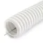 Труба гофрированная ПЛЛ лёгкая безгалогенная (HF) негорючая (НГ) стойкая к ультрафиолету (УФ) белая с/з d40 мм