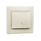 Мира Кнопка звонка СП крем.