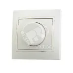                  MIRA Диммер 800Вт бежевый с бежевой вставкой
               