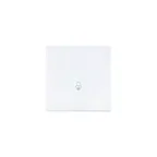 ZIMA Кнопка звонка белый безвинтовой зажим/клемма LEZARD