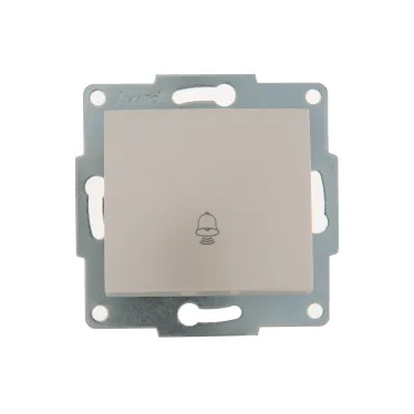 KARINA Кнопка звонка жемчужно-белый перламутр (10шт/120шт)