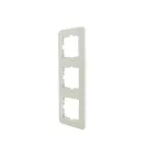 ASTI Рамка 3-ая вертикальная, жемчужно-белый перламутр Lezard 7081-3000-153