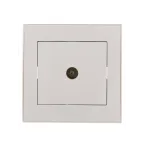 Розетка RAIN ТВ проходная белая