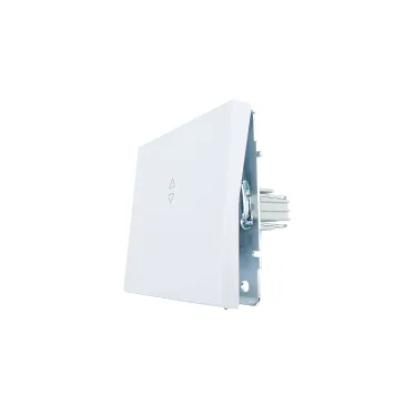 ZIMA Выключатель проходной белый безвинтовой зажим/клемма LEZARD