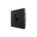 ZIMA Розетка компьютерная черный бархат 140 LEZARD