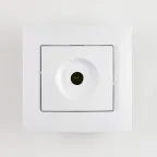 KARINA Розетка ТВ проходная белая (10шт/120шт)