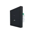 ZIMA Розетка TC+ USB разъем черный бархат LEZARD