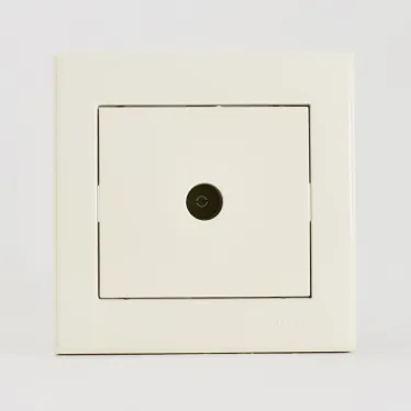 Розетка RAIN ТВ оконечная крем