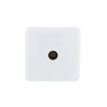 VIOLA Розетка ТВ оконечная белый (12шт/144шт)