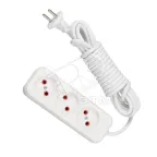                  Удлинитель 3 розетки шнур 3м без заземления
               