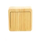 VIOLA Выключатель белёный дуб (12шт/144шт)