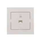                  Розетка RAIN компьютерная белая
               