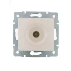                  KARINA Розетка ТВ оконечная жемчужно-белый перламутр (10шт/120шт)
               