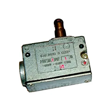 Микровыключатель МП 2303 У2 исп.05, IP54, толкатель с продольным расположением ролика, торцевой, винт
