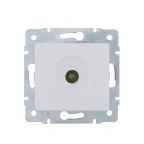 KARINA Розетка ТВ оконечная белая (10шт/120шт)