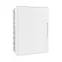 Щиток 24 мод встраиваемый для полых стен слаботочный FRAME, белый, с белой дверцей, с монтажной платой, в комплекте с 1 розеткой Viva (арт. 45005) и 1 коробкой PDD (арт. 10033)
