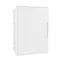 Щиток 24 мод встраиваемый слаботочный FRAME, белый, с белой дверцей, с монтажной платой, в комплекте с 1 розеткой Viva (арт. 45005) и 1 коробкой PDD (арт. 10033)