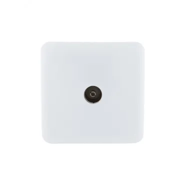 VIOLA Розетка ТВ проходная белый (12шт/144шт)