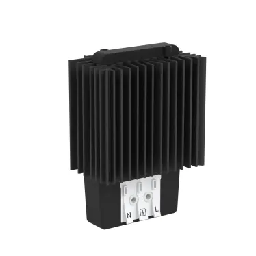 Обогреватель в чёрном алюминиевом корпусе 150 Вт, 24 В DC