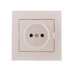 Розетка RAIN б/з керамика жемчужно-белый перламутр